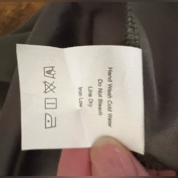 NWT Lush Olive Green High Neck Pleated Dress Size Medium (Francesca’s) - Picture 8 of 9